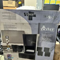 DomeFlax 6 Piece 7.1 Surround Sound System