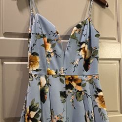 Baby Blue Romper