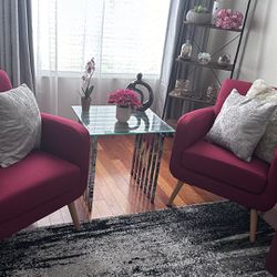 2 Accent Chairs 