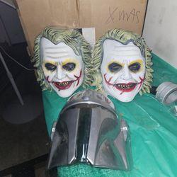 Halloween Masks Different Characters 