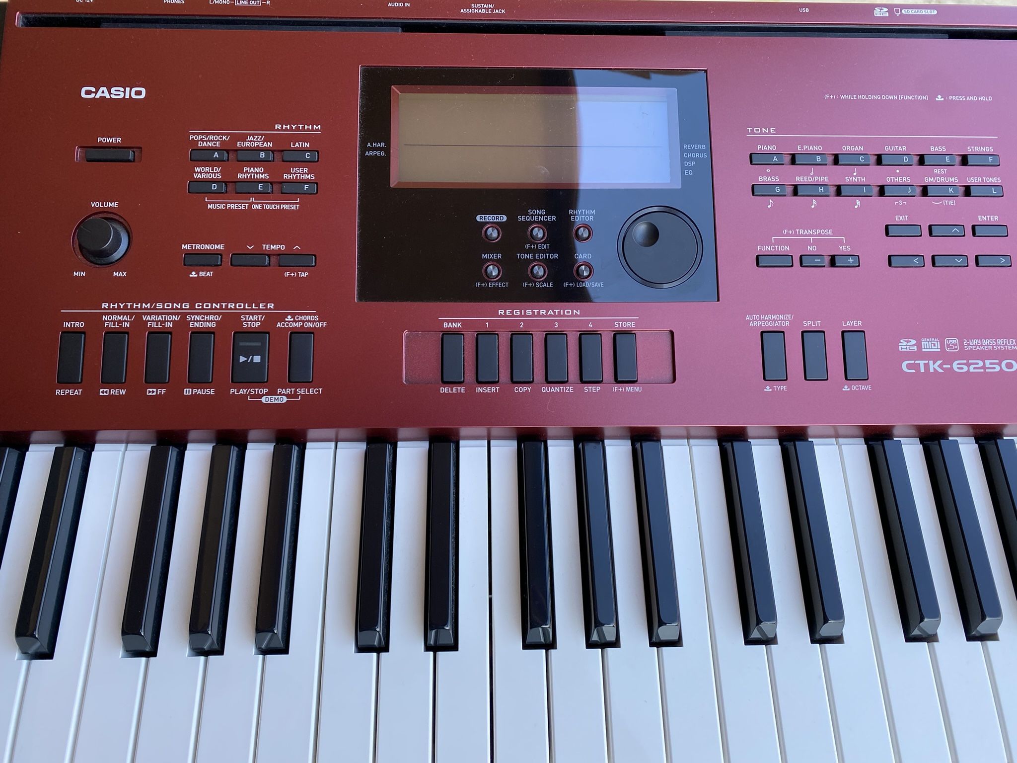Casio CTK-6250 Keyboard Piano for Sale in Irvine, CA - OfferUp
