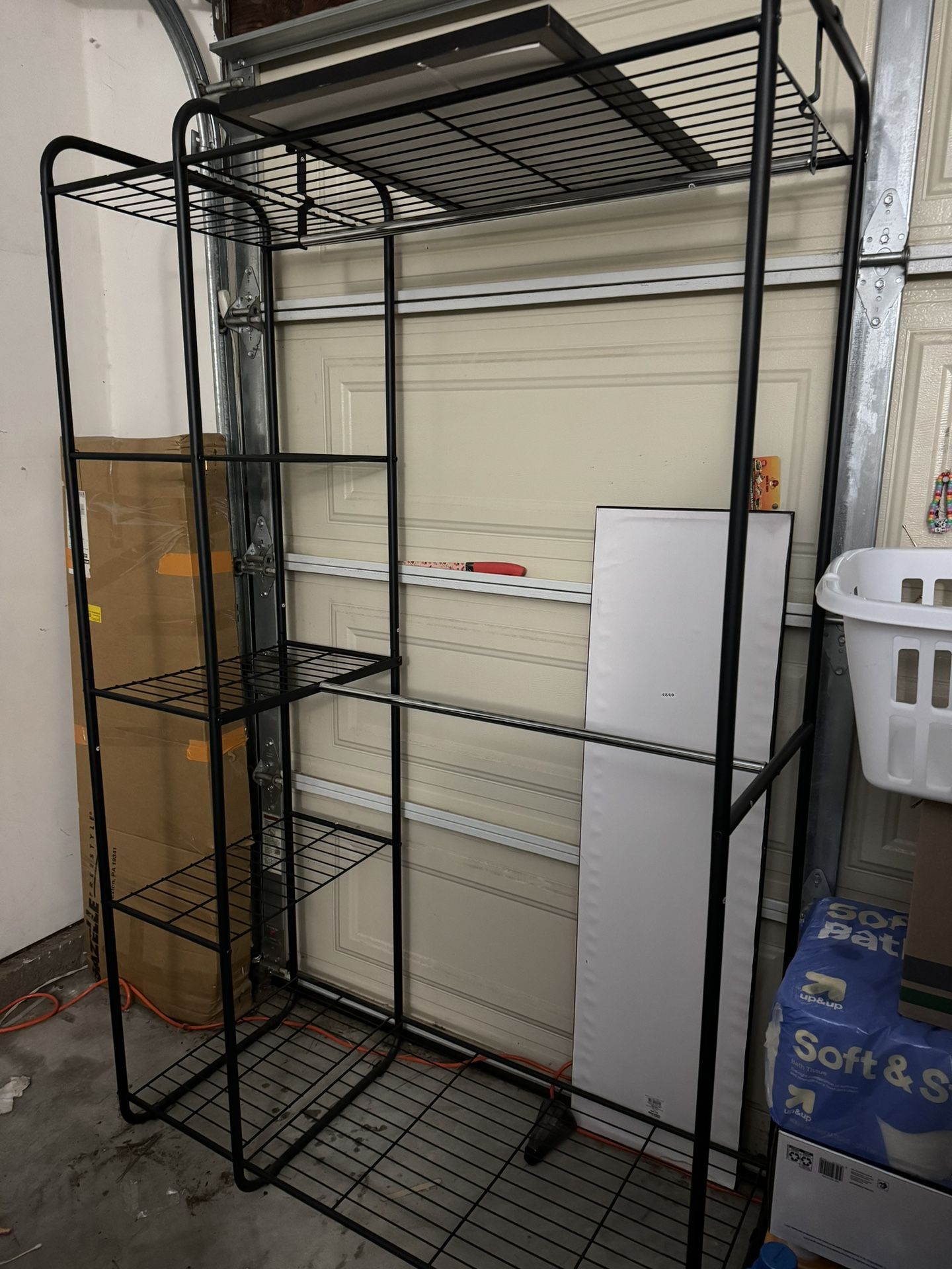 2 Portable Freestanding Closets