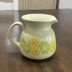 Vintage Franciscan Pottery Picnic Pattern Floral Small Picture 4 Inches 1970S