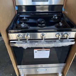 GE Stainless Steel Gas Stove
