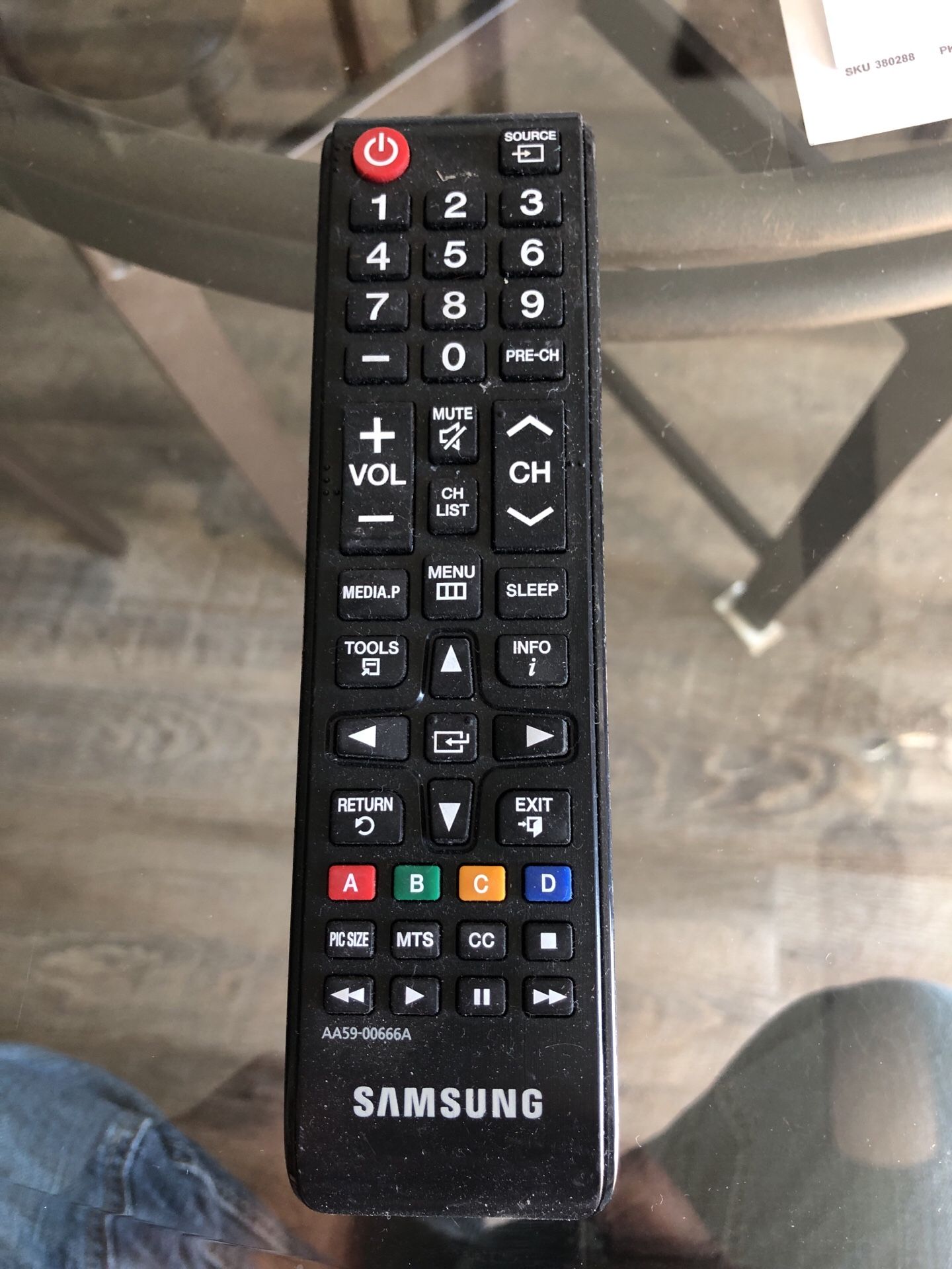 Samsung AA59-00666A AA590066A TV Remote Control Television DVD BluRay Universal