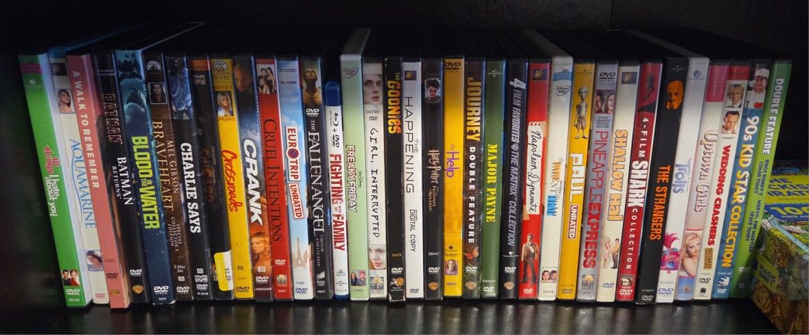 Assorted DVDs