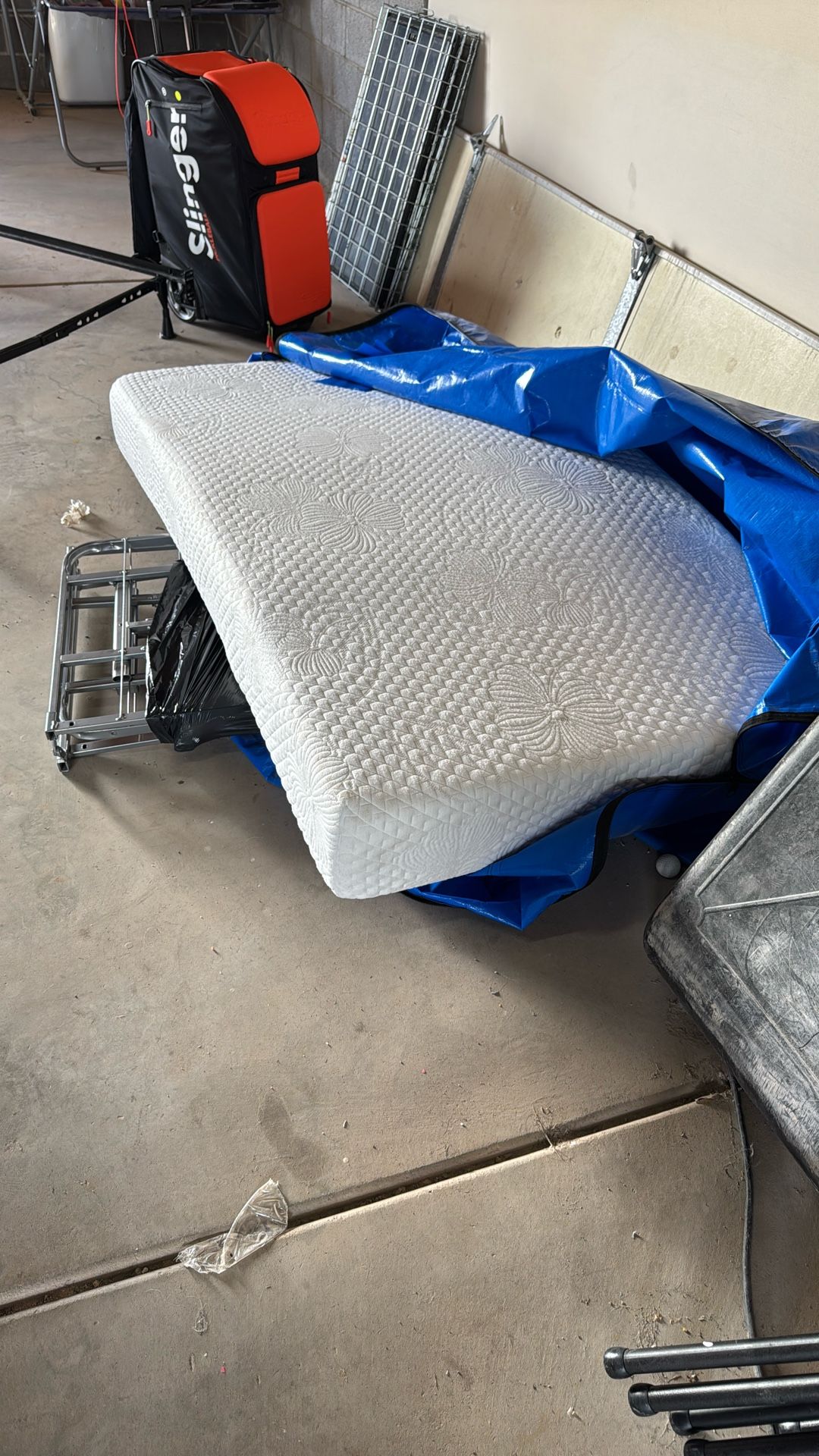 Twin Mattress With Frame.