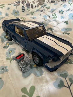 Lego ford mustang built