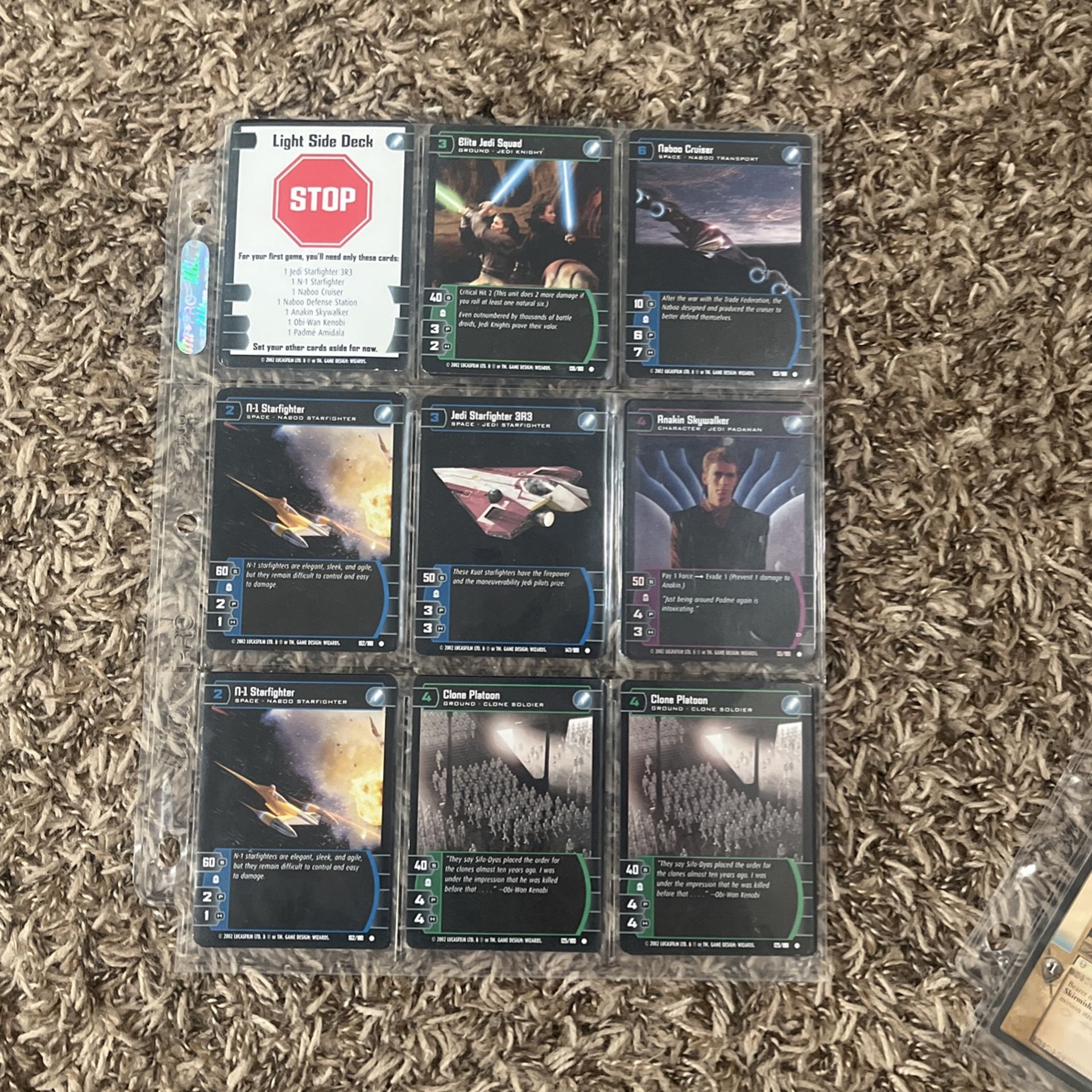 Star Wars Ep. 2 Cards