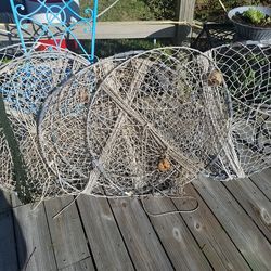 Vintage fishing nets selling separately
