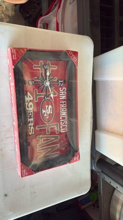 New San Francisco 49ers Framed Wall Clock