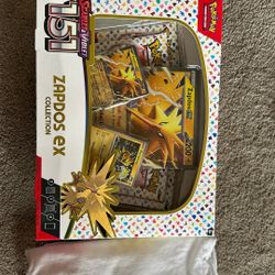 Pokemon 151 Zapdos ex Collection