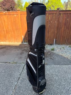 Bag Boy Hybrid Golf Bag with Built-in Hard Shell Travel Top