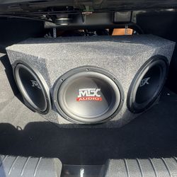 Triple 12" MTX Subwoofer System