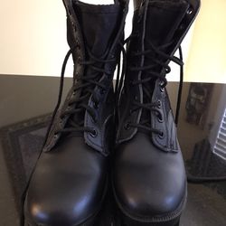 Black Jungle Boots Military Style 