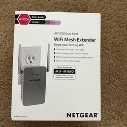 NETGEAR-AC1200 Dual Band Wi-Fi Range Extender