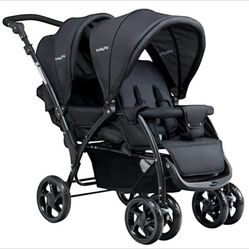 Costway Foldable Twin Baby Double Stroller 