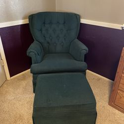 Chair And Ottoman