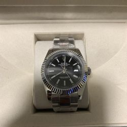 Rolex -Datejust 41 Black Dial Stainless Steel Automatic Men's Watch 