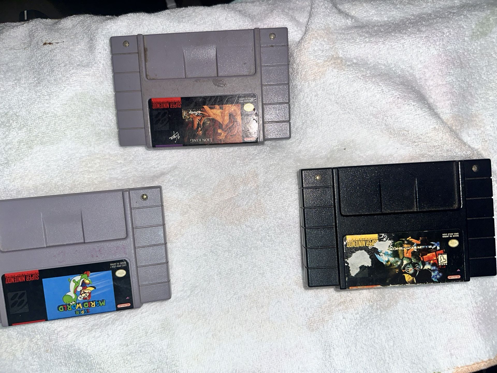 Super Nintendo Games 