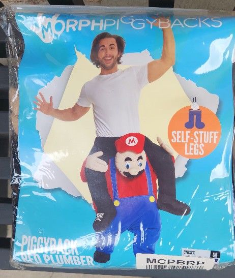 Super Mario Piggyback Costume