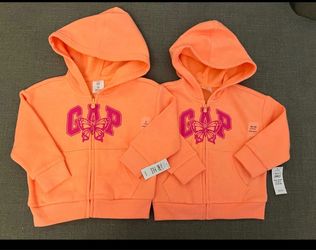 Baby Gap Zip-Up Hoodies – Set of 2 size 2T and 18/24 months