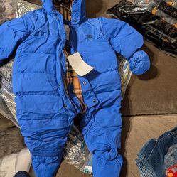 Burberry baby snowsuit