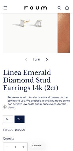 14k gold diamond earrings