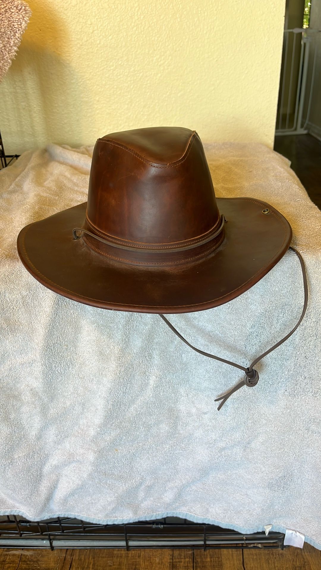 Leather Hat