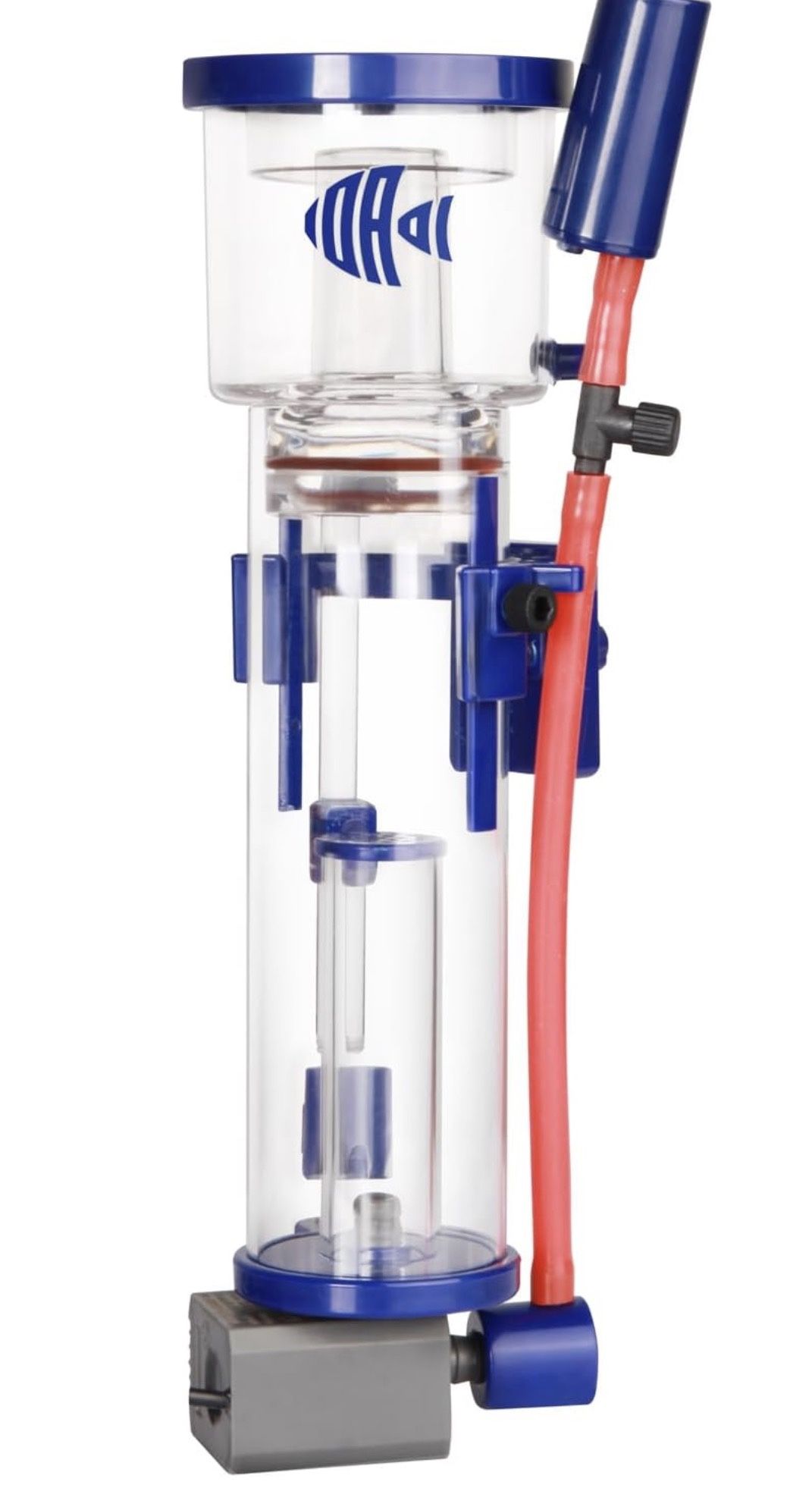 Nano Protein Skimmer for Saltwater Aquariums, DC Pinwheel Pump for 20 Gals Fish Tank, Hang On, Internal, Not for Rimmed Tank