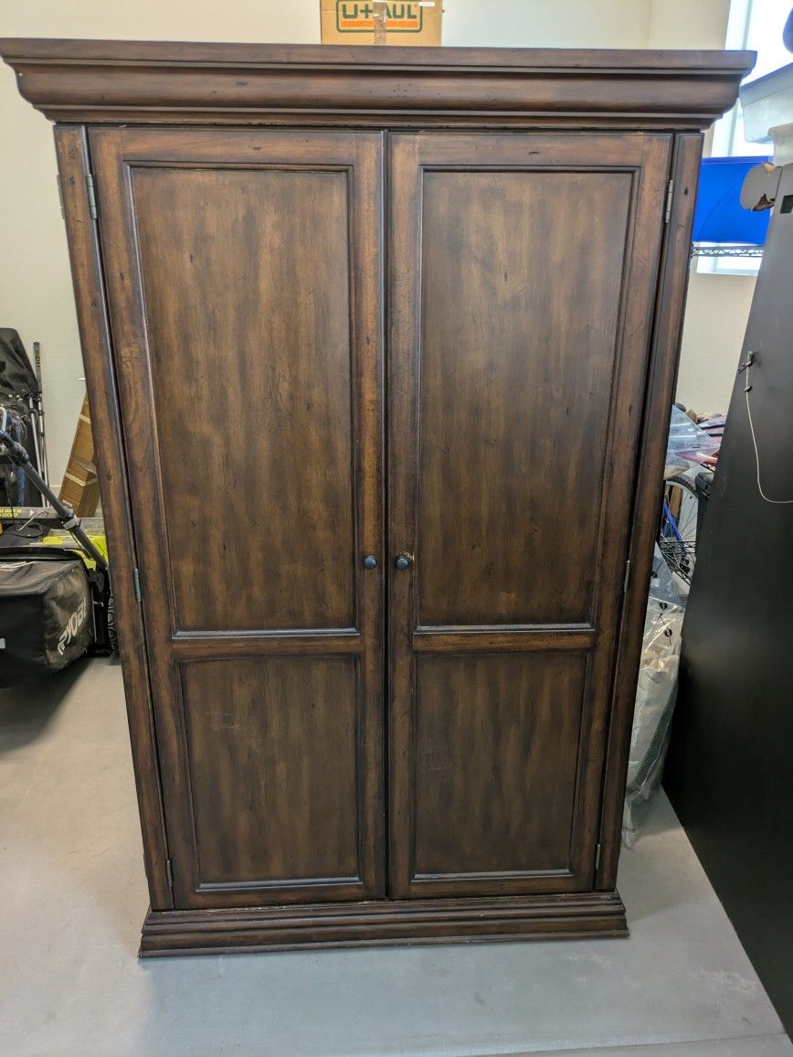 Stanley Computer Armoire/Desk