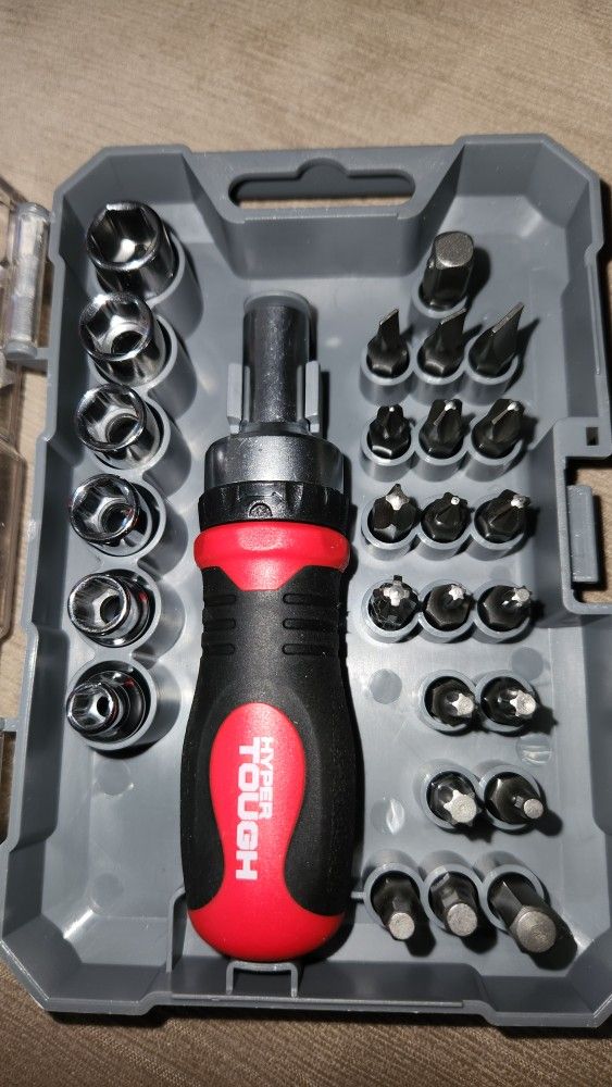 Hyper Tough 27pc Stubby Driver Set