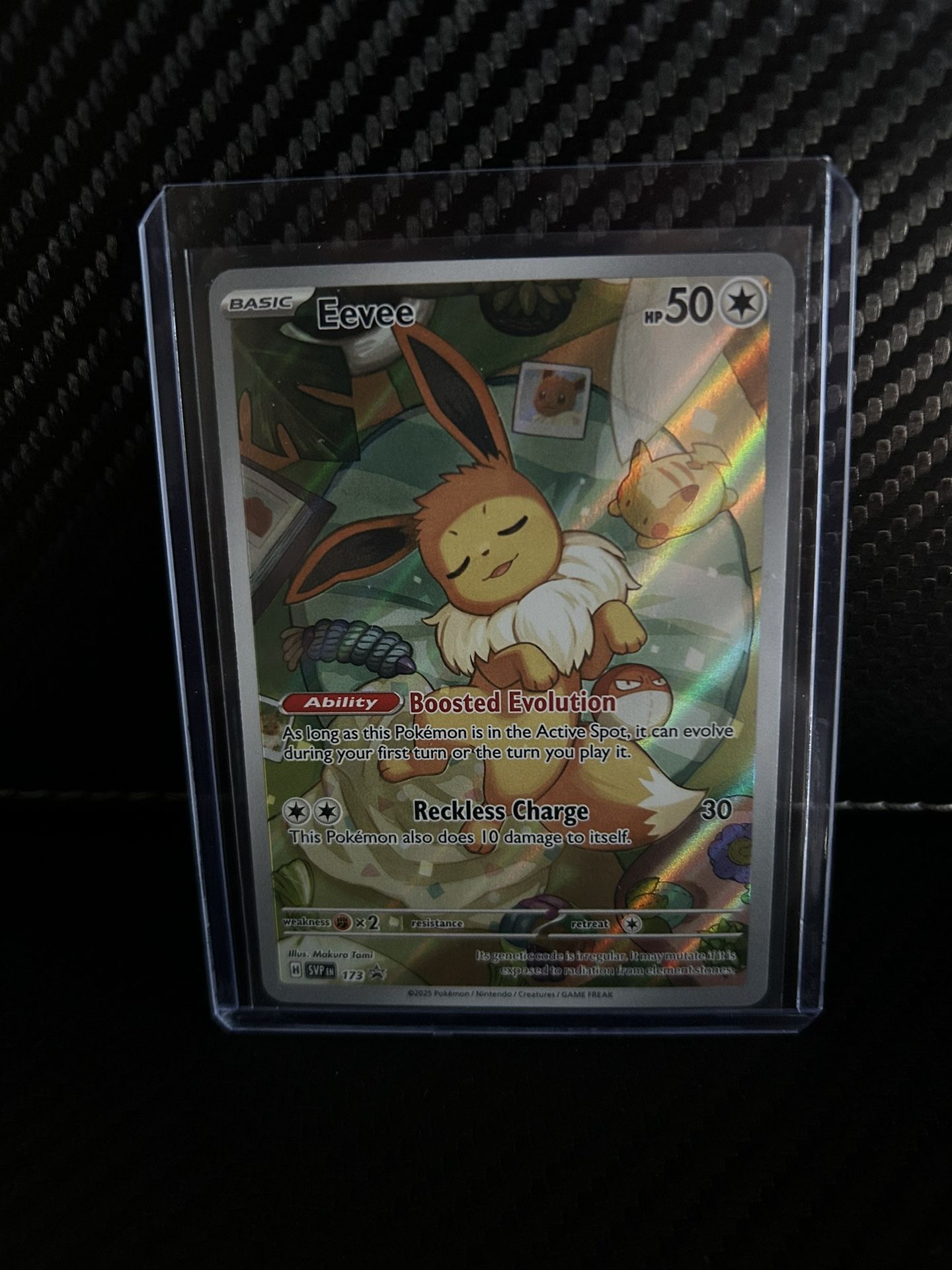 Eevee Prismtaic Evolutions Promo 173 Pokemon Card TCG Near Mint