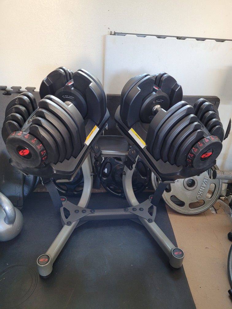 Bowflex 1090 Dumbells Weights 