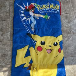 1995 Vintage Pokémon Sleeping Bag 