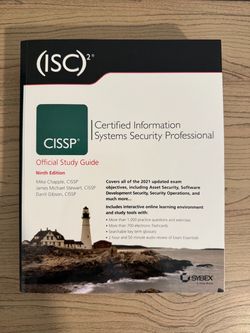 CISSP Official Study Guide (Ninth Edition) + Official  Practice Tests (Third Edition)