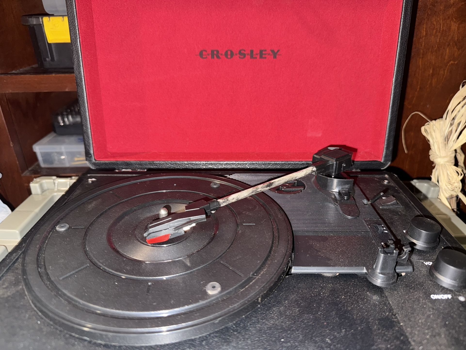 Crosley portable record player