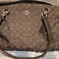 Brown Authentic Coach Purse 