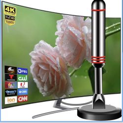 Brand New Indoor HDTV Antenna Magnetic Base Local Channels Smart TV