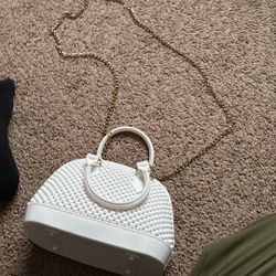 Claire’s Purse With Gold Chain. 