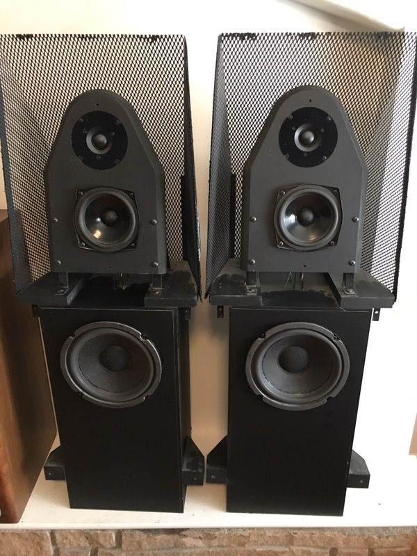 Dahlquist DQ-12 speakers with new foam surrounds