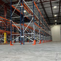 Teardrop Pallet Racks Install Delivery Forklift 