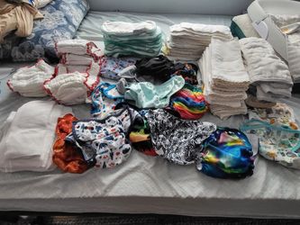 Huge Cloth Diaper Lot