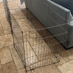 Kennel Portable Dog Pet Enclosure Steel Gate