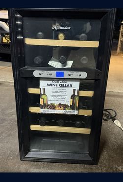 18 Bottle dual zone wine cellar NO TRADES