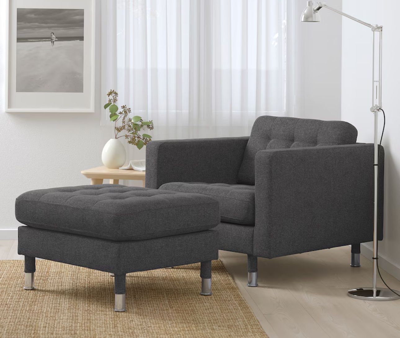 Ikea Morabo Armchair And Ottoman