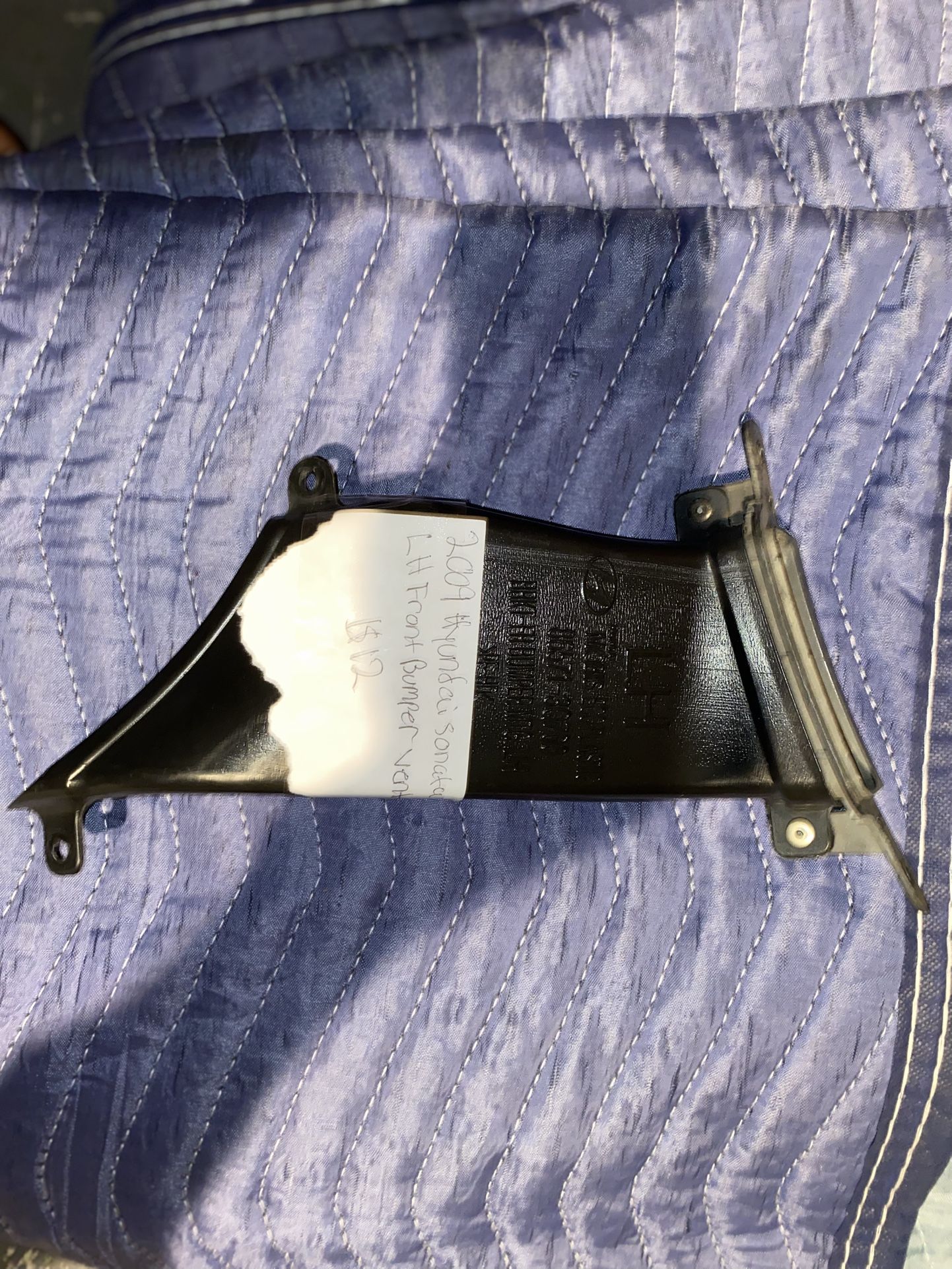 LH Front Bumper Vent