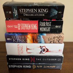 Stephen King Paperback Book Lot of 6