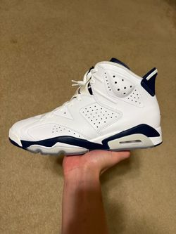 Size 13 - Air Jordan 6 Retro Midnight Navy White