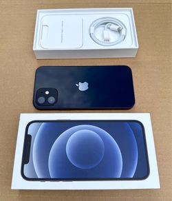 Unlocked Apple iPhone 12 (64 GB) Midnight - New with Box